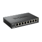Switch D-Link DGS-108, 8x 10/100/1000 Mbps